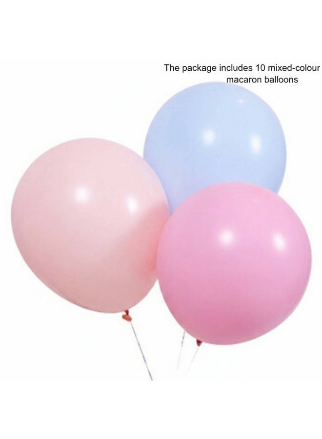 4-Pack Balloon Column Stand Kit Set, 70cm Table Floor Balloon Stand Holder with 7 Pcs Balloon Cups and Sticks Per Set for Birthday, Anniversary, Baby Shower, Wedding, Graduation, Party Decorations, Including 10 Macaron Balloons - Image 2